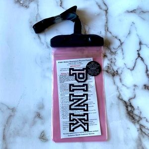 NEW PINK Victoria Secret Water Resistant Phone Pouch